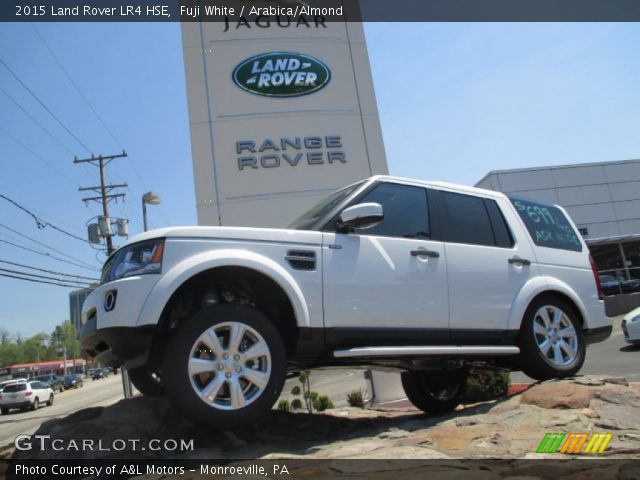 2015 Land Rover LR4 HSE in Fuji White