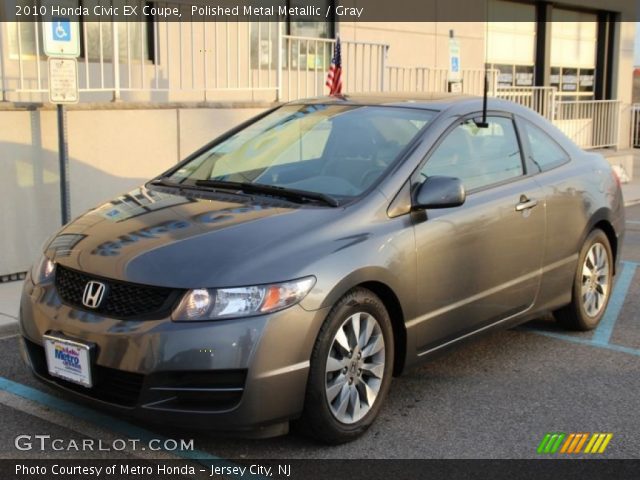 2010 Honda Civic EX Coupe in Polished Metal Metallic