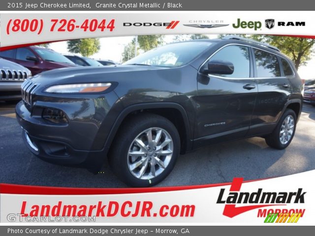 2015 Jeep Cherokee Limited in Granite Crystal Metallic