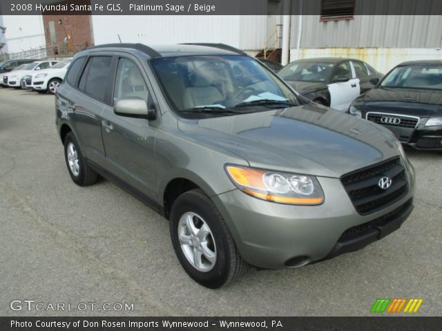 2008 Hyundai Santa Fe GLS in Platinum Sage