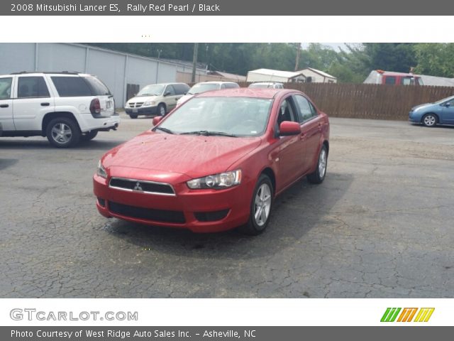 2008 Mitsubishi Lancer ES in Rally Red Pearl