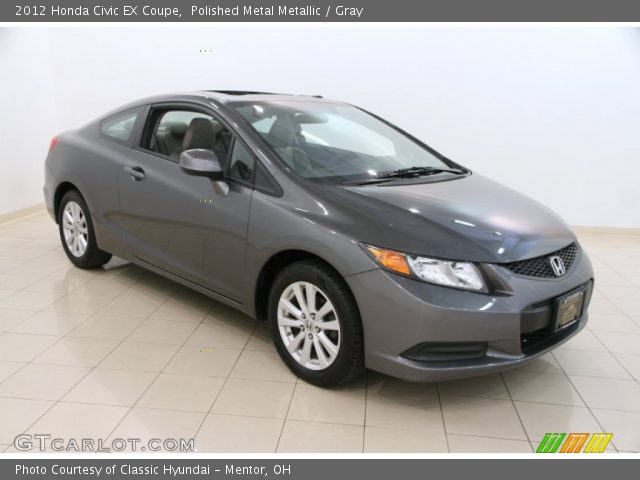2012 Honda Civic EX Coupe in Polished Metal Metallic