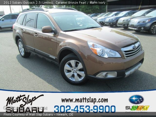 2012 Subaru Outback 2.5i Limited in Caramel Bronze Pearl