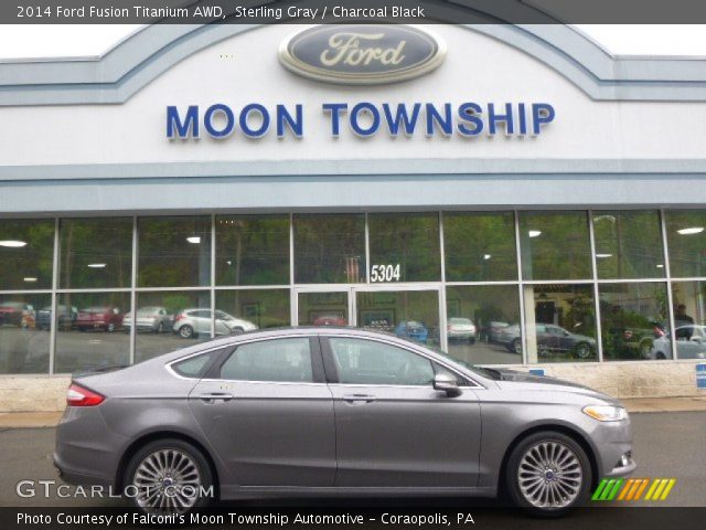 2014 Ford Fusion Titanium AWD in Sterling Gray