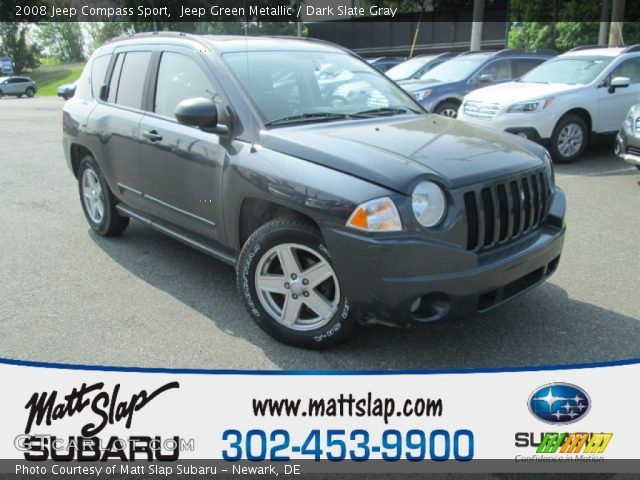 2008 Jeep Compass Sport in Jeep Green Metallic