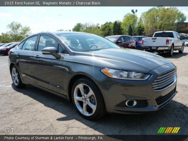 2015 Ford Fusion SE in Magnetic Metallic