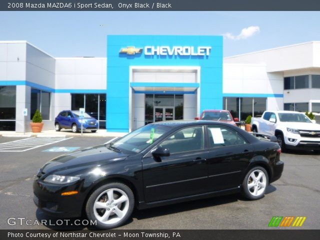 2008 Mazda MAZDA6 i Sport Sedan in Onyx Black