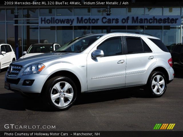 2009 Mercedes-Benz ML 320 BlueTec 4Matic in Iridium Silver Metallic