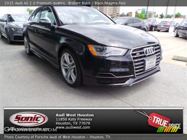 2015 Audi A3 2.0 Premium quattro in Brilliant Black
