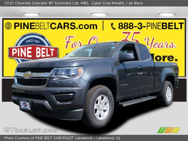 2015 Chevrolet Colorado WT Extended Cab 4WD in Cyber Gray Metallic