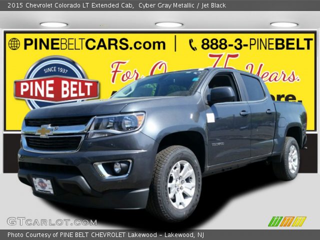 2015 Chevrolet Colorado LT Extended Cab in Cyber Gray Metallic