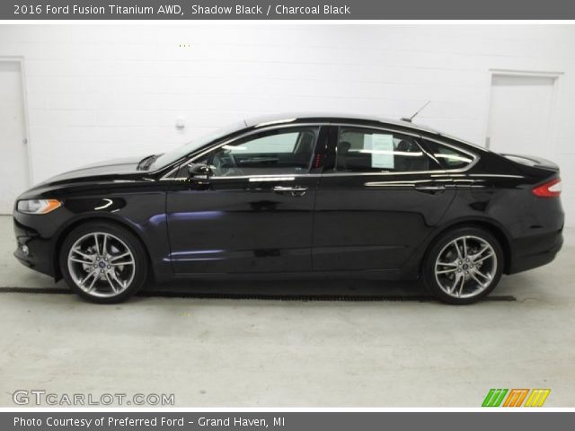 2016 Ford Fusion Titanium AWD in Shadow Black