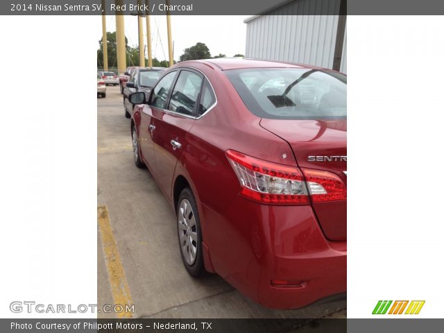 2014 Nissan Sentra SV in Red Brick