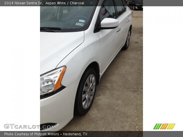 2014 Nissan Sentra SV in Aspen White