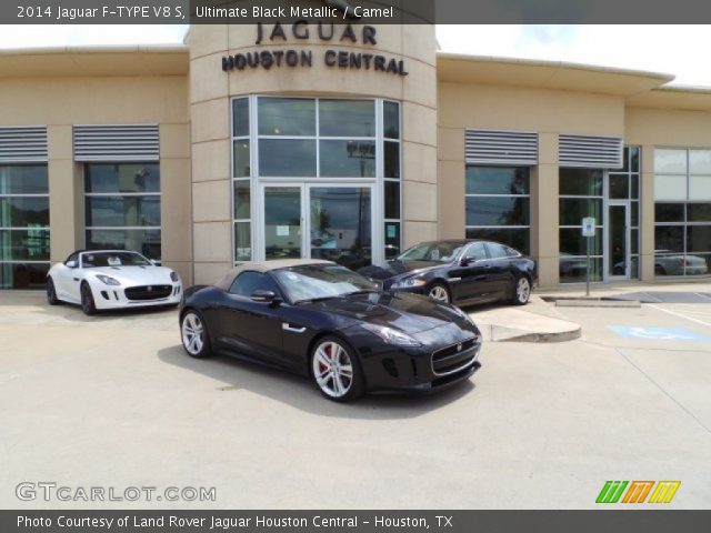 2014 Jaguar F-TYPE V8 S in Ultimate Black Metallic