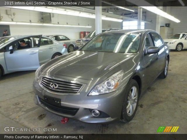 2015 Infiniti Q40 Sedan in Graphite Shadow