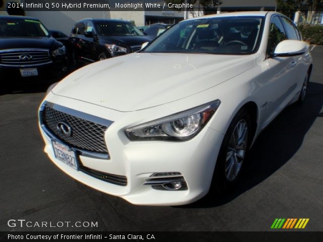 2014 Infiniti Q 50 Hybrid Premium in Moonlight White