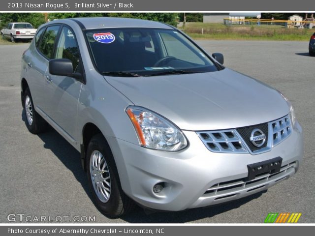 2013 Nissan Rogue S in Brilliant Silver