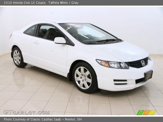 2010 Honda Civic LX Coupe in Taffeta White