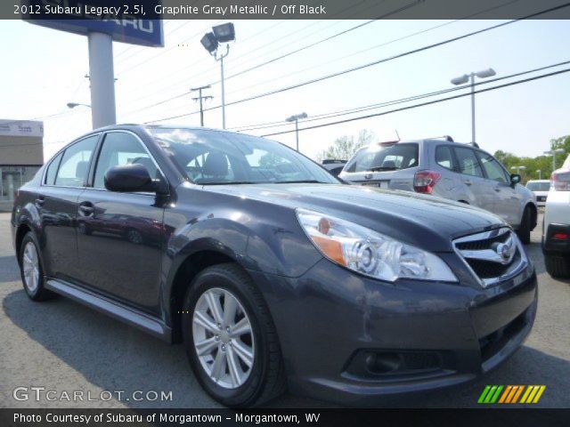 2012 Subaru Legacy 2.5i in Graphite Gray Metallic