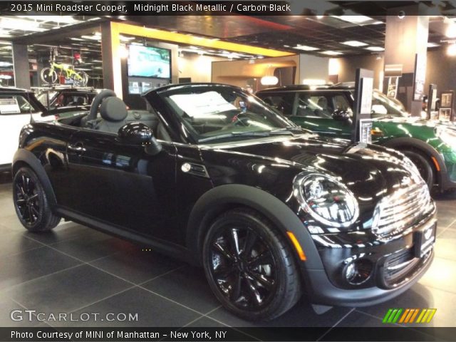 2015 Mini Roadster Cooper in Midnight Black Metallic