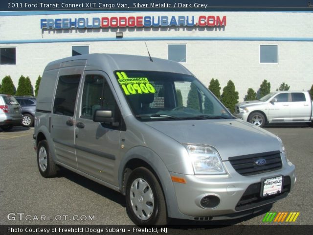 2011 Ford Transit Connect XLT Cargo Van in Silver Metallic