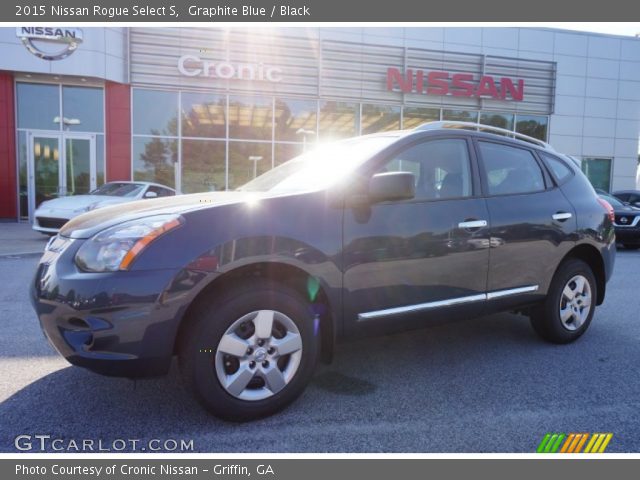 2015 Nissan Rogue Select S in Graphite Blue