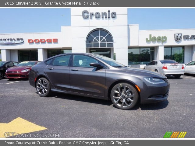2015 Chrysler 200 S in Granite Crystal Metallic