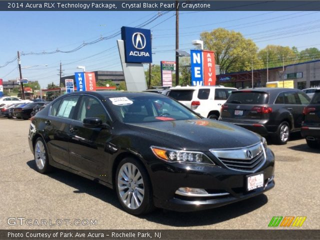 2014 Acura RLX Technology Package in Crystal Black Pearl