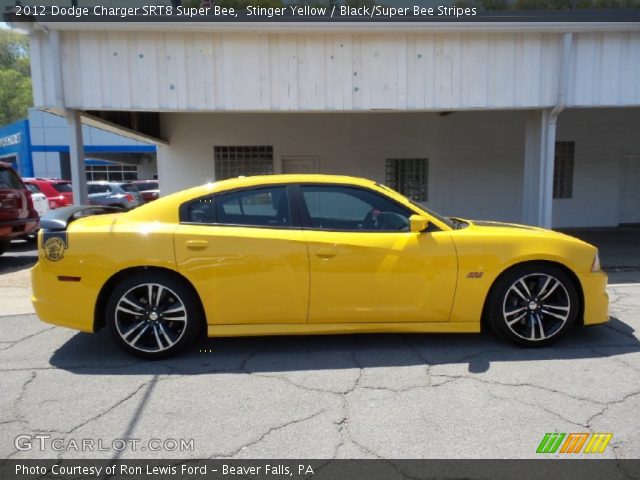 2012 Dodge Charger SRT8 Super Bee in Stinger Yellow