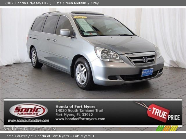 2007 Honda Odyssey EX-L in Slate Green Metallic