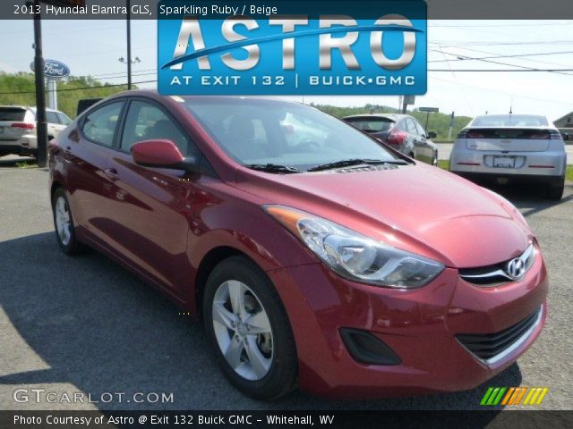 2013 Hyundai Elantra GLS in Sparkling Ruby