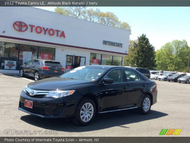 2012 Toyota Camry LE in Attitude Black Metallic
