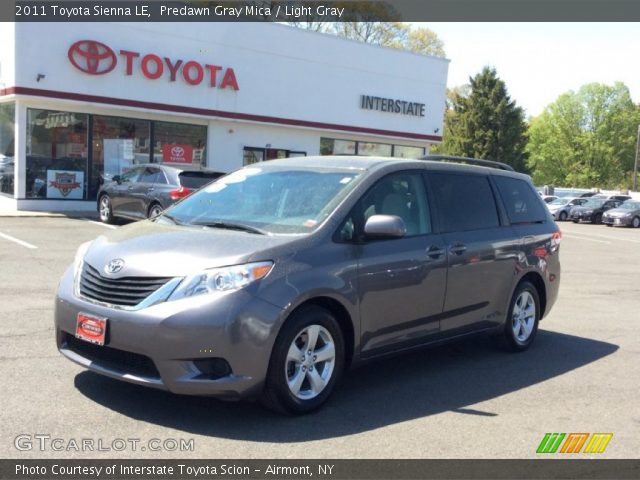 2011 Toyota Sienna LE in Predawn Gray Mica