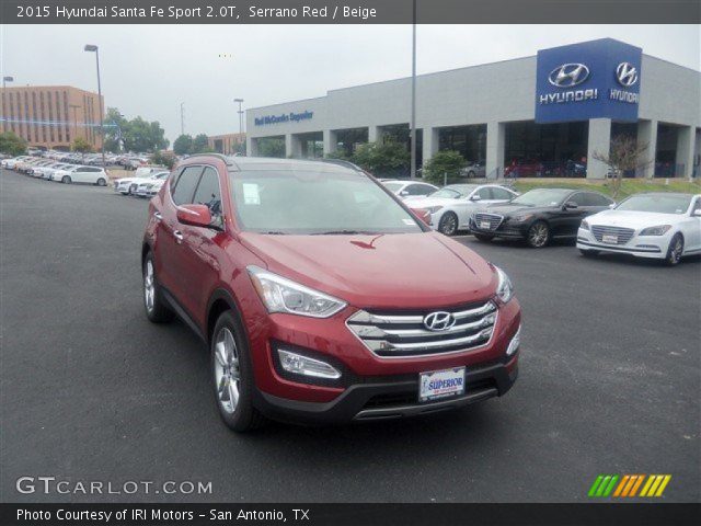 2015 Hyundai Santa Fe Sport 2.0T in Serrano Red