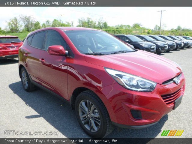 2015 Hyundai Tucson GLS AWD in Garnet Red