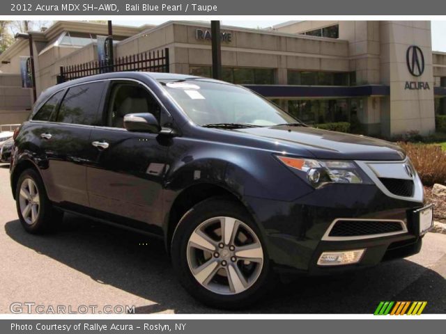 2012 Acura MDX SH-AWD in Bali Blue Pearl