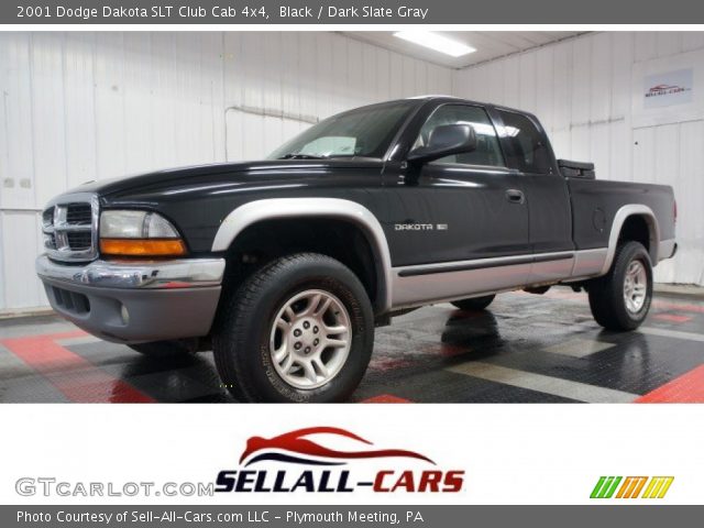 2001 Dodge Dakota SLT Club Cab 4x4 in Black