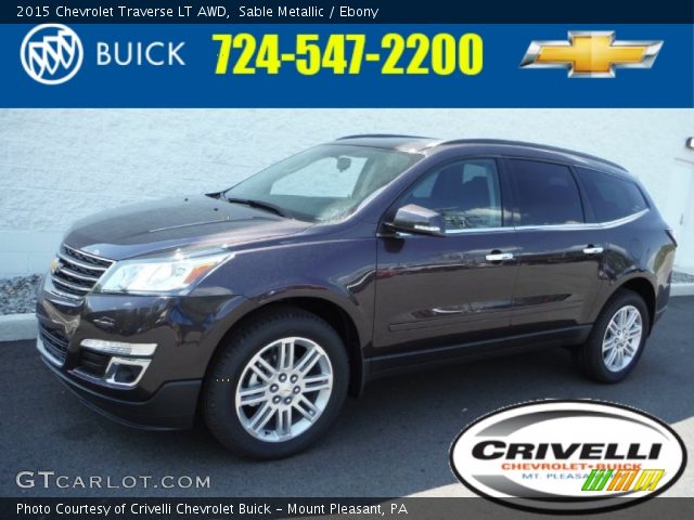 2015 Chevrolet Traverse LT AWD in Sable Metallic