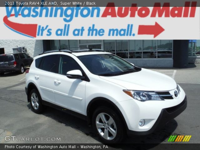 2013 Toyota RAV4 XLE AWD in Super White
