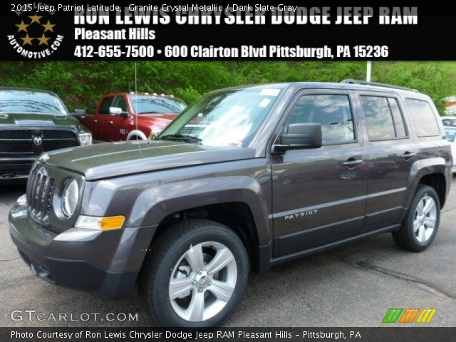 2015 Jeep Patriot Latitude in Granite Crystal Metallic