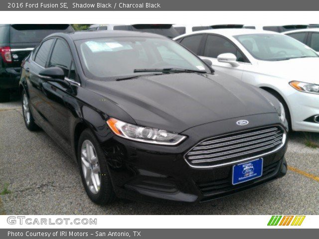 2016 Ford Fusion SE in Shadow Black