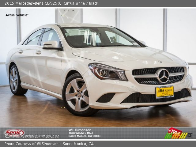 2015 Mercedes-Benz CLA 250 in Cirrus White