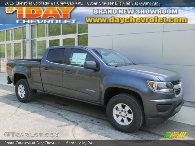 2015 Chevrolet Colorado WT Crew Cab 4WD in Cyber Gray Metallic