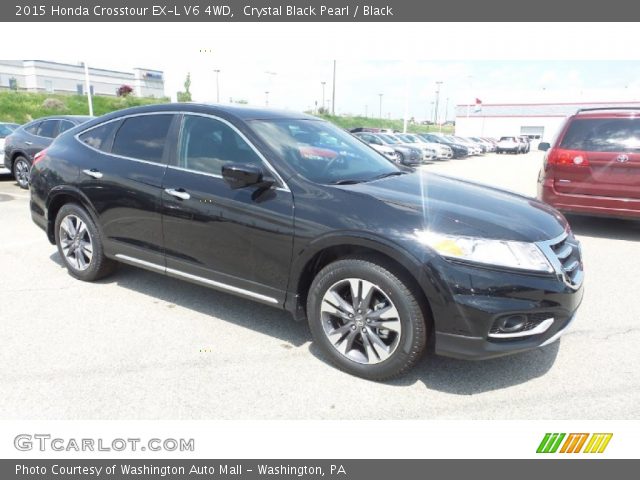 2015 Honda Crosstour EX-L V6 4WD in Crystal Black Pearl