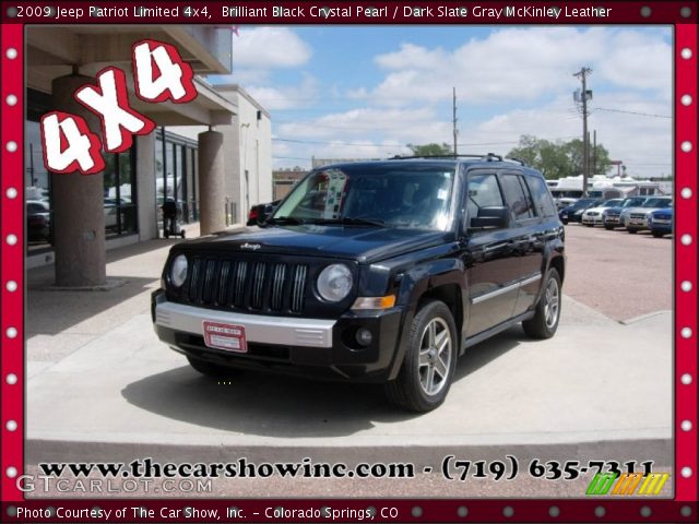 2009 Jeep Patriot Limited 4x4 in Brilliant Black Crystal Pearl