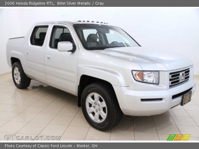 2006 Honda Ridgeline RTL in Billet Silver Metallic