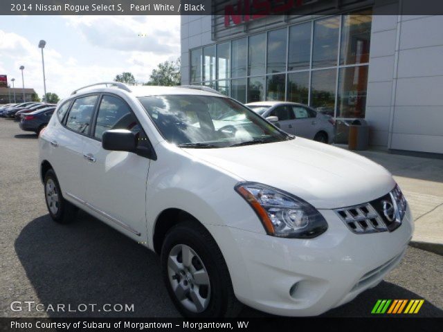 2014 Nissan Rogue Select S in Pearl White