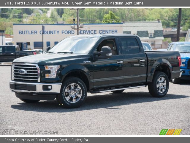 2015 Ford F150 XLT SuperCrew 4x4 in Green Gem Metallic