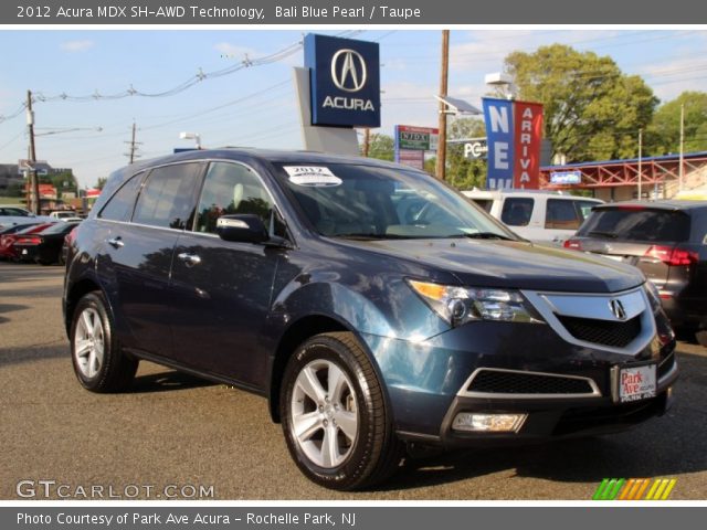 2012 Acura MDX SH-AWD Technology in Bali Blue Pearl